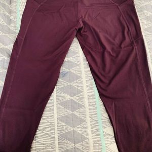 EUC Zyia Cropped Leggings With Pocket Size 20